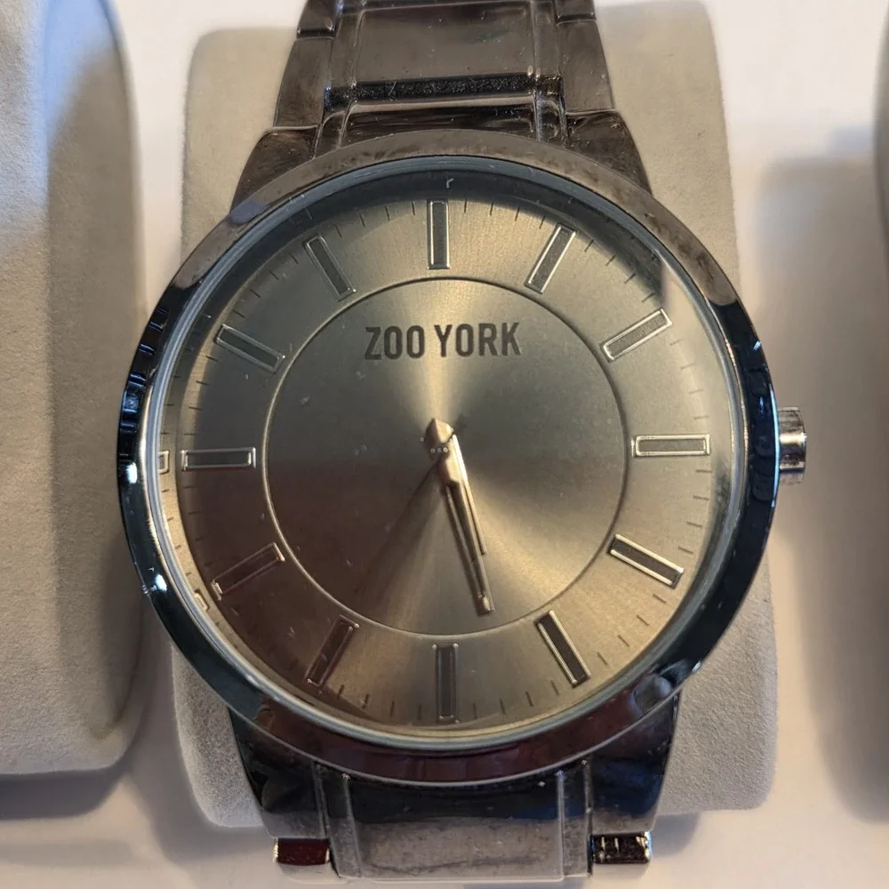 Lot Of 3 Men's Fashion Watches Zoo York Olmeca Left Hand Rocawear UNTESTED
